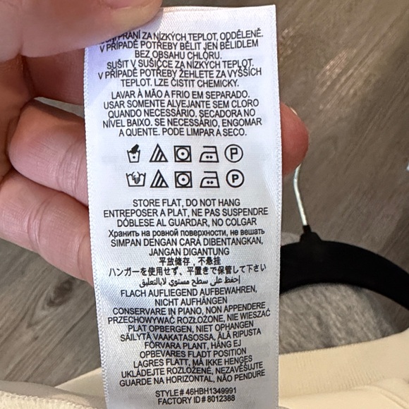 Herve Leger White Crop T-Shirt Textured - Picture 9 of 11